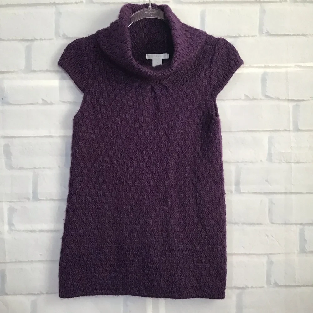 Design History Purple Cowl Neck‎ Sweater Sz. S